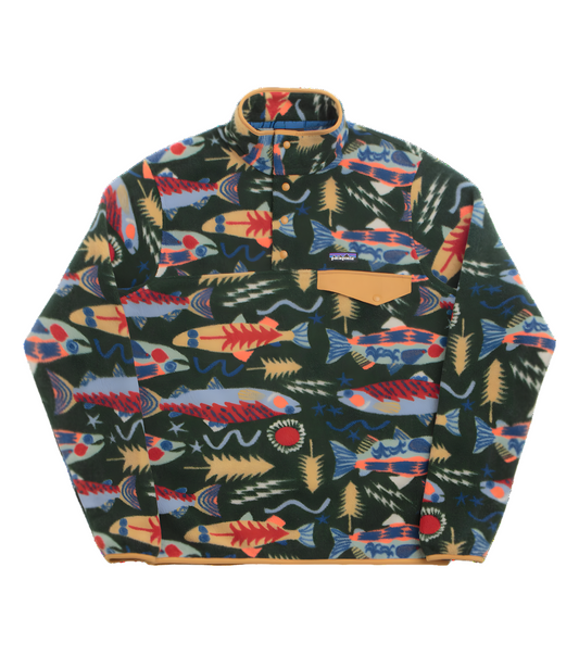 Fleece Salmon Pullover