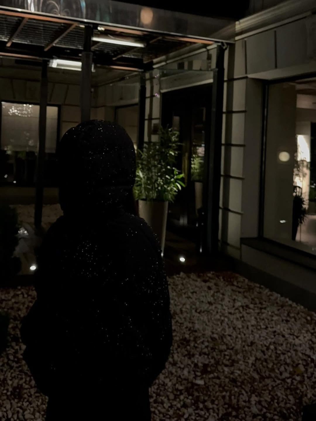 Rhinestone Puffer Jacket